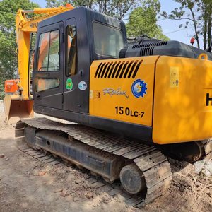 Excavadora Hidráulica Usada Hyundai 150LC-7 de 15 Toneladas de Buena Calidad con Motor Cummins y Transmisión, 1000h, Venta de Segunda Mano - Product Image 3