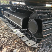 Excavatrice compacte d'occasion Cat 308E2 à rayon de braquage réduit avec hydraulique à haut débit pour la construction urbaine et les travaux publics