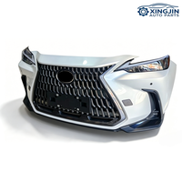 Piezas exteriores para automóviles: Parachoques completo para Lexus NX350 y NX250, parachoques delantero, faros LED Geshan, capó del motor, guardabarros, parabrisas