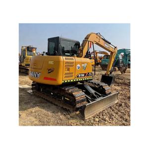 China Brand SANY75C Used Excavator with Isuzu Engine Pump & Motor-7.5 Ton 0.35m Bucket Capacity Price for Sale - Product Image 1