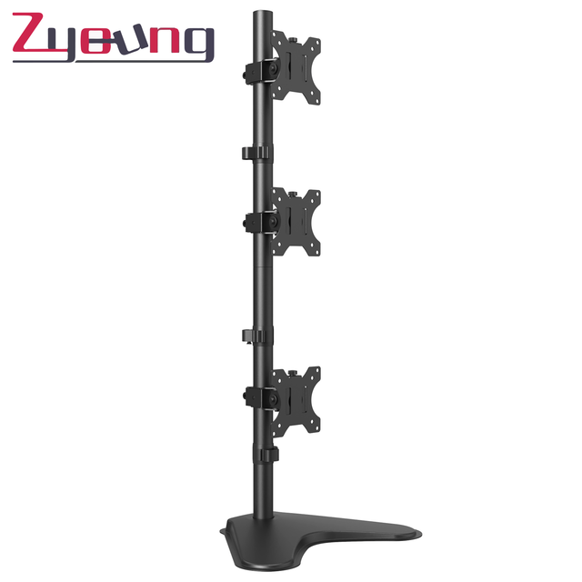Triple Monitor Arm Stand Height Adjustable Monitor Articulated Arms