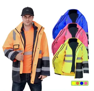 Roadway Oxford Winter Safety Reflective Jacket Reflective Clothes