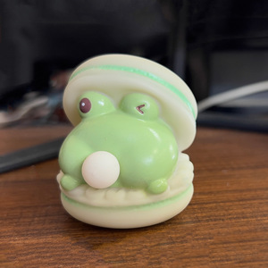 Macaron Bubble Burger <b>Squishy</b> Toy Stress Relief Squeeze Fidget Toys Office Prank Decompression Toys Wholesale - Product Image 2