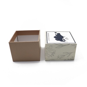 Recyclable Luxury Custom Logo Printed Paper Jewelry Boxes for Necklace Bracelet <b>Ring</b> and Scented Candle - Product Image 4