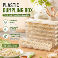 Boîte de rangement pour raviolis à fixer sur la porte latérale du réfrigérateur, pour espaces étroits, en plastique de qualité alimentaire, pour la conservation et l'organisation