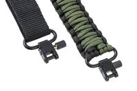 Anneau de montage détachable de 1 pouce Boucles de sangle en néoprène à détachement rapide Kit d'accessoires de chasse en plein air