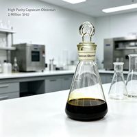 Hoogzuivere voedingskwaliteit Capsicum Oleoresin vloeistof 1 miljoen SHU natuurlijk pittig extract in fles voor hete saus en kruiden