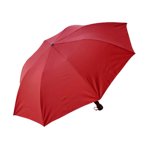 Paraguas Plegable Rojo de 2 Pliegues, Resistente al Viento, Compacto, Protección contra la Lluvia, Accesorio de Viaje Ligero para Hombres y Mujeres - Product Image 1