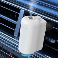 Diffuseur d'huiles essentielles pour voiture, personnalisé, anti-fuite d'eau, aromathérapie, rechargeable par USB, sans eau, parfum d'ambiance, diffuseur d'arômes