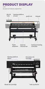 Stampante di grande formato di fabbrica più economica con stampante a quattro colori con testina di stampa I3200/F1080/F1440 Eco-solvente C/M/Y/K - Product Image 3