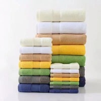 Serviette de Bain 100% Coton pour Voyage, Lot de 100g, 33x74cm, Douce, Absorbante, Séchage Rapide, pour Hôtel, Spa, Maison, Luxe, Vente en Gros
