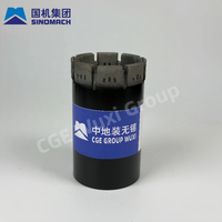 Mata Bor Baja Karbon Impregnasi CGE WUXI BW NW HW PW, Alat Pengeboran Sumur, Peralatan Pengeboran Wireline