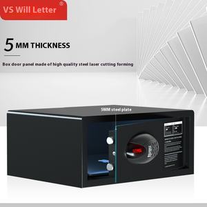 Caja DE SEGURIDAD DE <span class=keywords><strong>HOTEL</strong></span> DE ACERO exclusiva transfronteriza Caja de seguridad antirrobo Mini caja de seguridad para el hogar Suministro directo de fábrica - Product Image 3