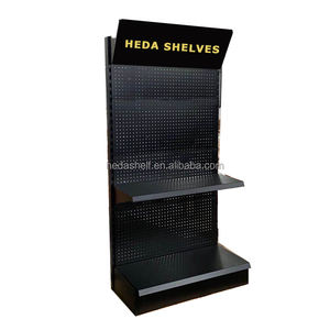 Metalen Staal Pegboard Gondel <span class=keywords><strong>Display</strong></span> Hardware Winkels Rekken Hardware Tool Opbergrek - Product Image 1