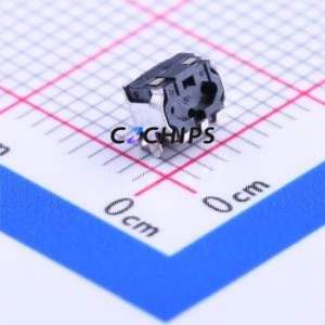 SKRTLAE010 Tactile Switch SMD Switch Single Pole Single Throw Round Button Horizontal Mount 4.5mm - Product Image 2