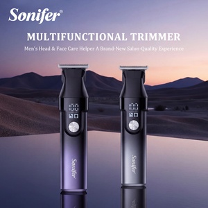 Sonifer SF-9799 <span class=keywords><strong>Tondeuse</strong></span> à <span class=keywords><strong>cheveux</strong></span> magnétique portable 6 en 1 sans fil, <span class=keywords><strong>tondeuse</strong></span> à barbe électrique, kit de toilettage pour hommes - Product Image 2