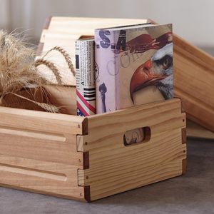 <span class=keywords><strong>ลัง</strong></span>ไม้เนื้อแข็งแบบยังไม่ตกแต่งสำหรับใส่เครื่องดื่ม ขนาด 30 ซม. <span class=keywords><strong>ลัง</strong></span><span class=keywords><strong>โซดา</strong></span> กล่องเก็บของไม้สำหรับบรรจุภัณฑ์ - Product Image 4