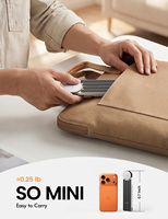 Support portable pour ordinateur portable Lamicall STDL09, ultra-léger (0,25 lb), réglable et pliable en métal, idéal pour café, bibliothèque, ordinateur portable