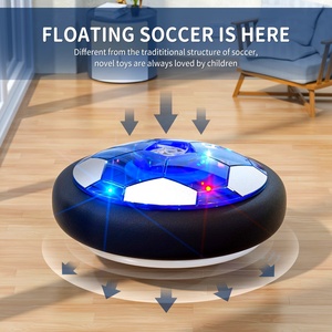 Ballon de football flottant avec lumières LED, buts, jeu d'intérieur pour enfants, garçons, adultes, jouet sportif familial, pare-chocs en mousse, sûr et amusant, alimenté à l'air, cadeau - Product Image 5