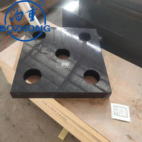 Règle carrée de granit de précision de haute précision de qualité 0 400*400*50 outil de mesure pour l'inspection de la fraiseuse