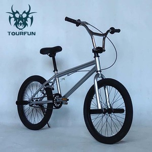 Tourfun 20-inch BMX <b>Bike</b> Aluminum Alloy Rigid <b>Frame</b> Freestyle Street Stunt <b>Bike</b> Comfort Saddle 90kg Load Capacity - Product Image 3