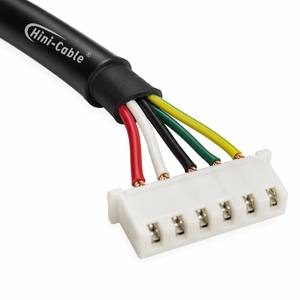 Harnais de câblage automobile OEM personnalisé 65 conducteurs, assemblage de fils 3 broches à âme en cuivre isolé PVC pour système électrique de commande moteur - Product Image 3