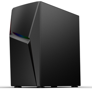 Boîtier pour ordinateur Gamer, tour moyenne, en verre trempé, avec bande ARGB et ventilateurs - Product Image 2