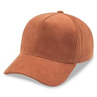 Gorras Personalizadas al por Mayor OEM/ODM, Gorra de Béisbol con Logotipo Bordado, Gorra Trucker de 5 Paneles, Gorra Snapback de Pana Bicolor Unisex