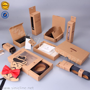 Vente en gros Boîte d'emballage pliable recyclable de luxe personnalisée avec fermeture magnétique Cravat Watch Tie Belt - Product Image 6