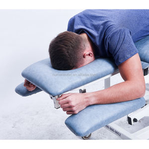 Lit d'hôpital électronique à six fonctions et six sections Humaneotec pour la <span class=keywords><strong>rééducation</strong></span> de la paralysie, table de traitement en cuir artificiel et acier - Product Image 3