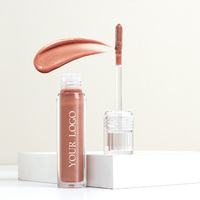 Baume à lèvres volumateur extrême CC36482 avec logo personnalisé, à base de plantes et de minéraux, brillant à lèvres hydratant, imperméable, longue durée, gel