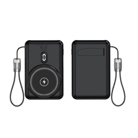 Nouveau support de charge magnétique sans fil en PVC pour mini chargeur rapide 20000mAh 22.5W, batterie externe, vente en gros transfrontalière