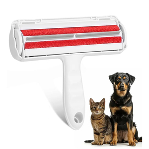 Brosse de toilettage pour animaux de compagnie de couleur bleu vert rose avec logo personnalisé en gros d'usine brosse pour animaux de compagnie rouleau d'épilation pour animaux de compagnie - Product Image 1