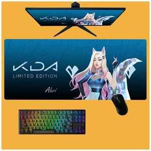 Hot bán lớn trừu tượng cao su Chuột chơi game pad với nền địa hình bản đồ đường viền Địa Lý - Product Image 2