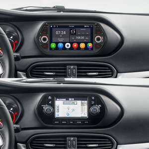 BQCC Autoradio Android 13 da 7" Quad Octa Core con Lettore Carplay Wireless e Mirrorlink per <span class=keywords><strong>Fiat</strong></span> <span class=keywords><strong>EGEA</strong></span> 2015~2017 con Carplay WIFI GPS RDS FM - Product Image 2