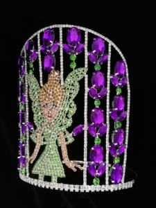 Piccola corona di strass di bellezza per bambini fiabesco - Product Image 3