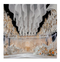 Mariage église décor maison fenêtre événement fête toile de fond hôtel extérieur rideau violet voile rideaux