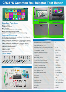CR317S 커먼 레일 인젝터 테스트 장비, 디젤 인젝터용 플로우 벤치 - Product Image 6