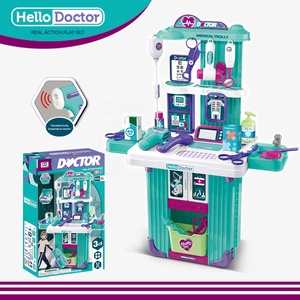 Trousse <span class=keywords><strong>de</strong></span> Jeu Interactif Docteur : Kit Médical Portable en <span class=keywords><strong>Valise</strong></span> pour Enfants avec Lumières et Sons – <span class=keywords><strong>Jouet</strong></span> <span class=keywords><strong>de</strong></span> Simulation pour Jeu <span class=keywords><strong>de</strong></span> Rôle - Product Image 2