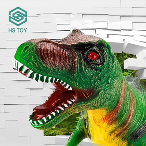 HS TOY 2023, venta al por mayor, Animal <span class=keywords><strong>de</strong></span> peluche personalizado, <span class=keywords><strong>juguete</strong></span> suave, Tyrannosaurus <span class=keywords><strong>Rex</strong></span>, Pterosaurio Triceratops, dinosaurio hecho <span class=keywords><strong>de</strong></span> plástico duradero - Product Image 4