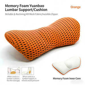 <span class=keywords><strong>Coussin</strong></span> <span class=keywords><strong>de</strong></span> soutien lombaire pour chaises <span class=keywords><strong>de</strong></span> bureau, anti-cyphose, ergonomique en U, pour dossier <span class=keywords><strong>de</strong></span> voiture, en matériaux mélangés, idéal pour l'été - Product Image 3