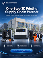 Printer 3D SLA Satu Bagian 1.6m 3Wx2 Laser Ganda 1.28m2 Area Cetak, Peralatan Prototipe Industri Besar Kecepatan Tinggi