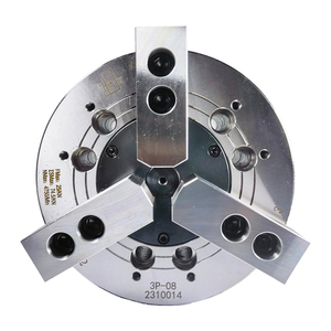 Yjmt 3P-08 4 đến 15 inch 3-<span class=keywords><strong>Jaws</strong></span> Wedge loại không thông qua lỗ điện Chuck lặp lại định vị 0.01mm CNC máy tiện cho kim loại - Product Image 1