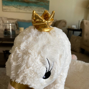 रॉकिंग घोड़े की ठोस लकड़ी और प्लग पर बच्चों की सवारी - Product Image 5