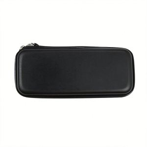 Portable Custom High Quality Black PU Leather Wireless EVA Microphone Carrying Travel Zipper Storage Protective case Bag - Product Image 2