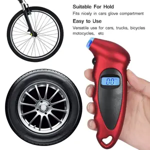 Tire Pressure Gauge Backlight High-precision Digital Tire Pressure Monitoring Car Tyre Air Pressure Gauge Meter LCD Display