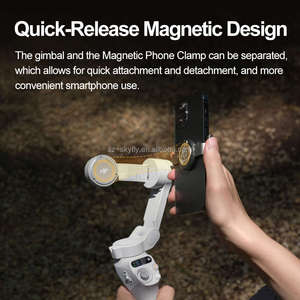 أوسمو موبايل إس إي الأصلي، حامل كاميرا محمول ثلاثي المحاور قابل للطي، تصميم مغناطيسي، تتبع نشط 4.0، محمول وقابل للطي، إصدار جديد للهواتف - Product Image 3