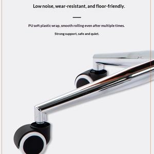 Chaise <span class=keywords><strong>de</strong></span> bureau pour chambre <span class=keywords><strong>de</strong></span> fille - <span class=keywords><strong>Tabouret</strong></span> confortable à dossier réglable avec fonctions <span class=keywords><strong>de</strong></span> levage et <span class=keywords><strong>de</strong></span> rotation - Product Image 4