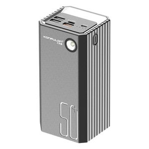 Konfulon 2025 mới đến công suất cao 50000mAh 22.5W sạc nhanh + đèn flash ánh sáng điện ngân hàng xu hướng sản phẩm với 20W Công suất đầu ra - Product Image 1