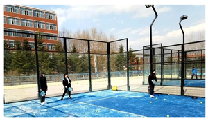 Canchas de tenis de Pádel de vidrio panorámico personalizadas de primera calidad Precios competitivos para césped artificial Proveedor superior - Product Image 5